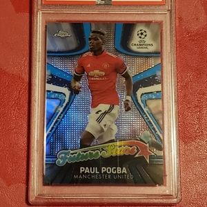 Paul Pogba (MU) - 2017 Topps Chrome UEFA Champions League Future Stars